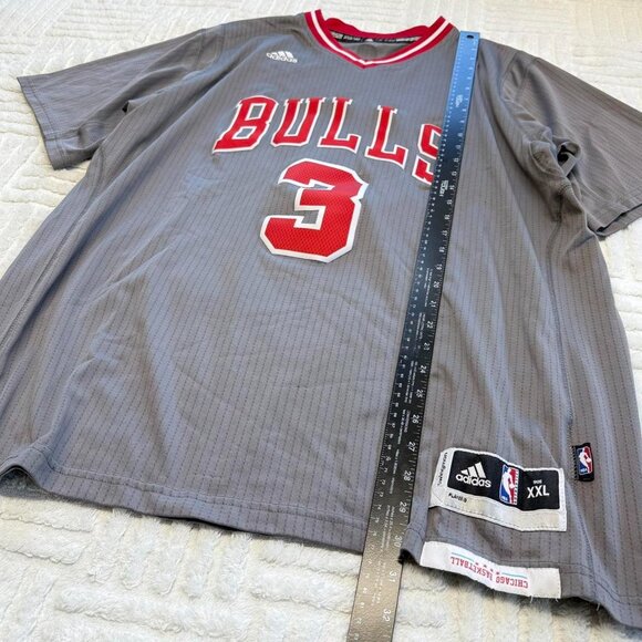 nba Adidas Chicago Bulls Jersey Dwane Wade #3 Swingman Jersey - Picture 5 of 5